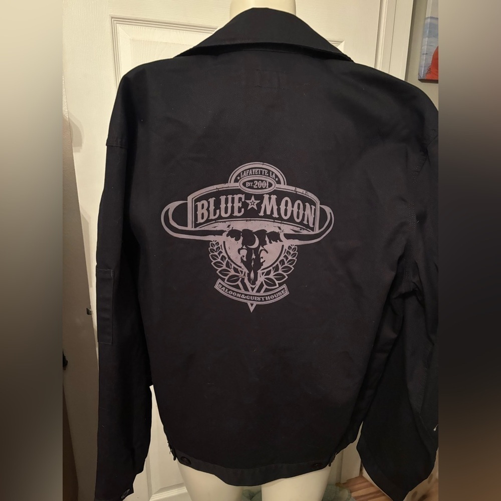 Dickies Mens Unlined Industrial Eisenhower jacket Full Zip M- read description